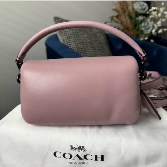 Coach pillow tabby 18 in ice purple❤️ - Picture 2 of 4